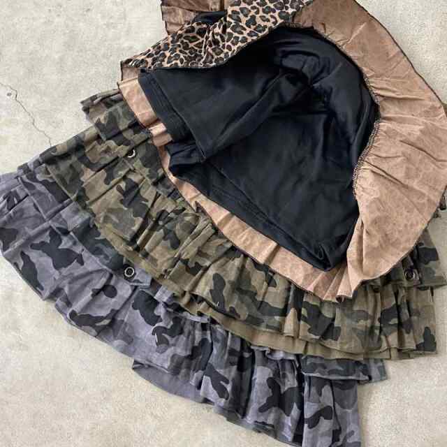 カットティアードスカート