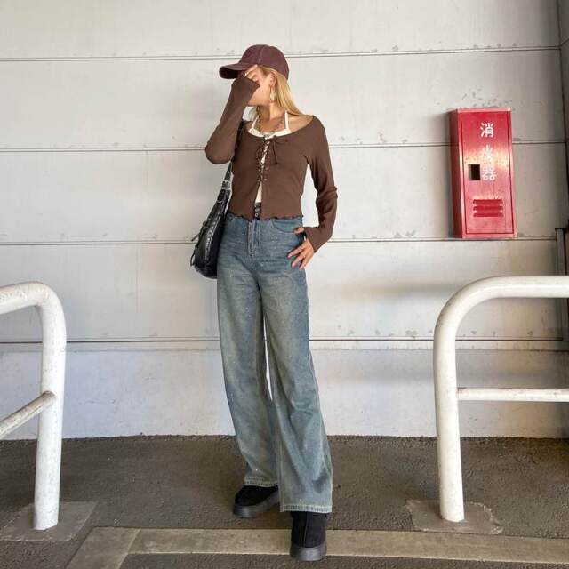 アンサンブル風トップス