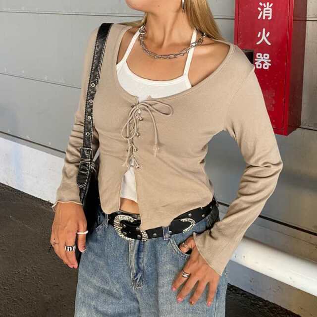 アンサンブル風トップス