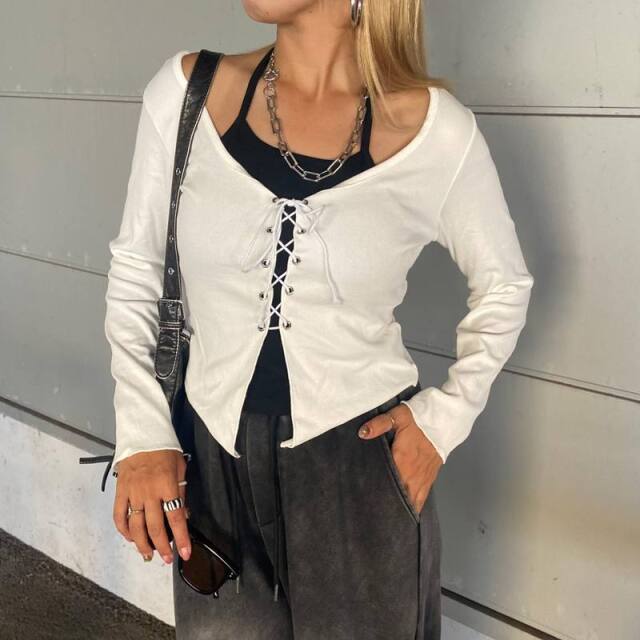 アンサンブル風トップス