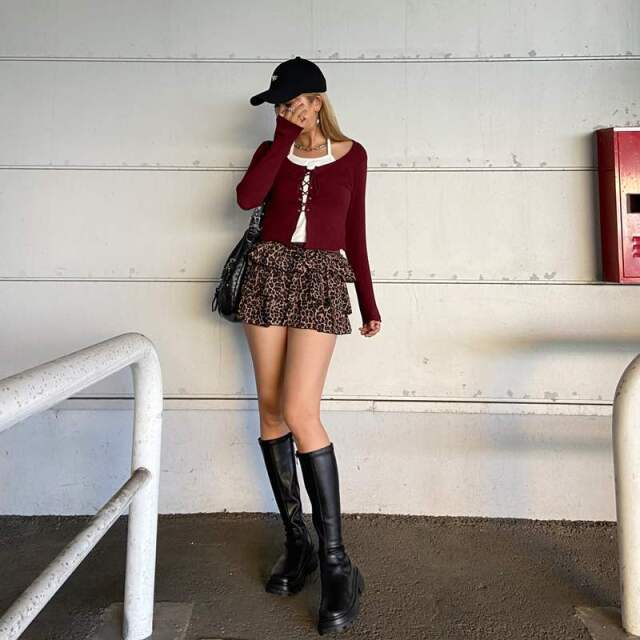 アンサンブル風トップス