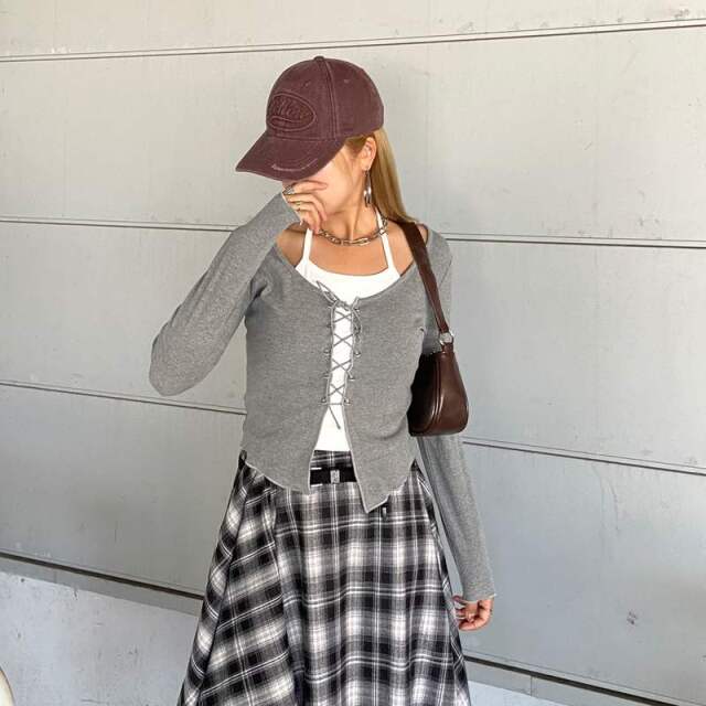 アンサンブル風トップス