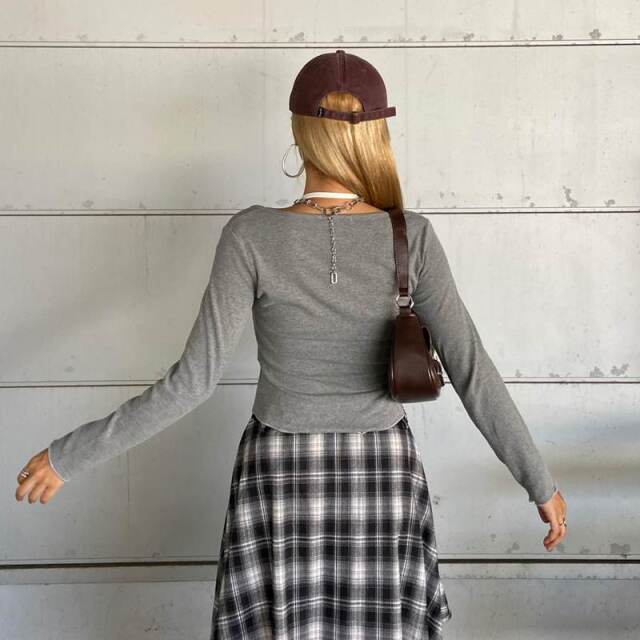 アンサンブル風トップス