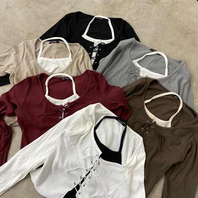 アンサンブル風トップス