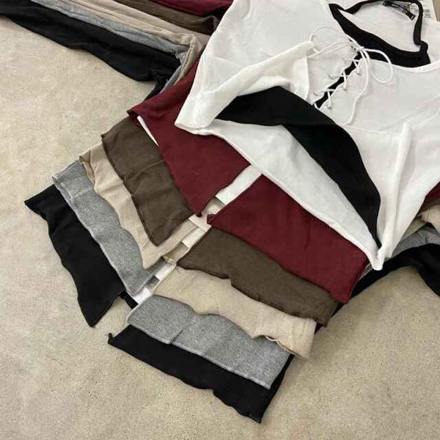 アンサンブル風トップス