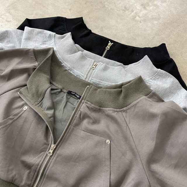 オフショルZIPトップス・パンツセットアップ