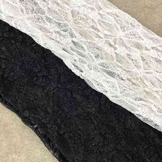 レースドロストプルオーバー