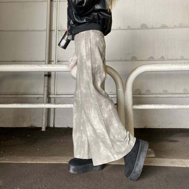 ムラワイドパンツ