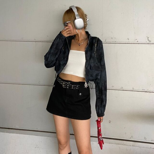 ショルダーZIPムラトラックジャケット
