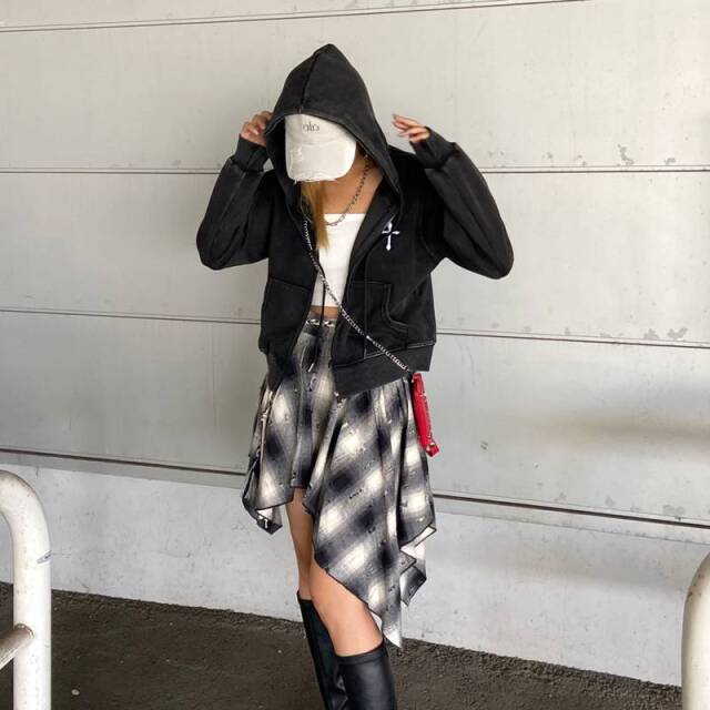 ダメージチェックイレヘムスカート