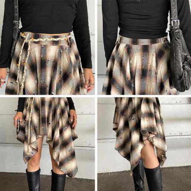 ダメージチェックイレヘムスカート