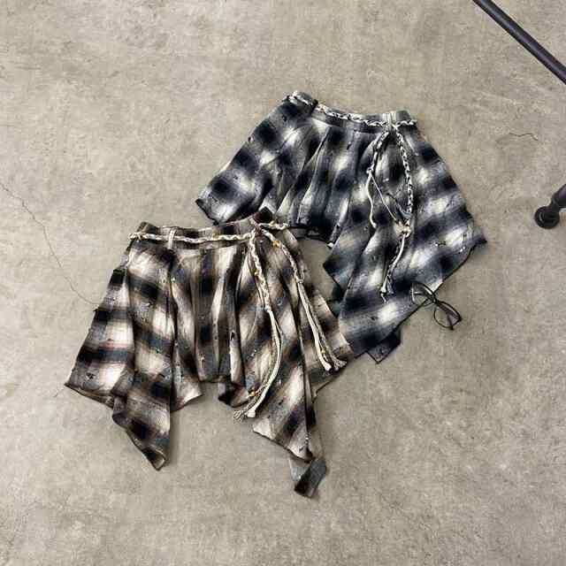 ダメージチェックイレヘムスカート