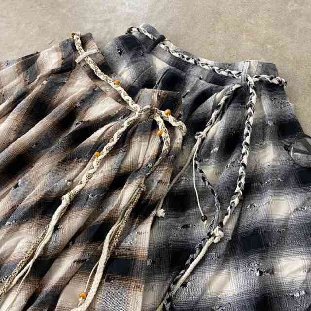 ダメージチェックイレヘムスカート