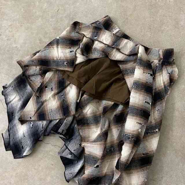 ダメージチェックイレヘムスカート