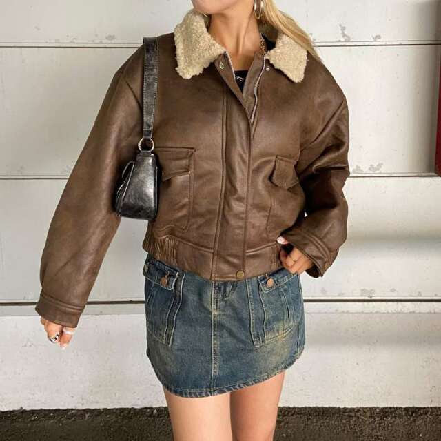 ボアボンバージャケット