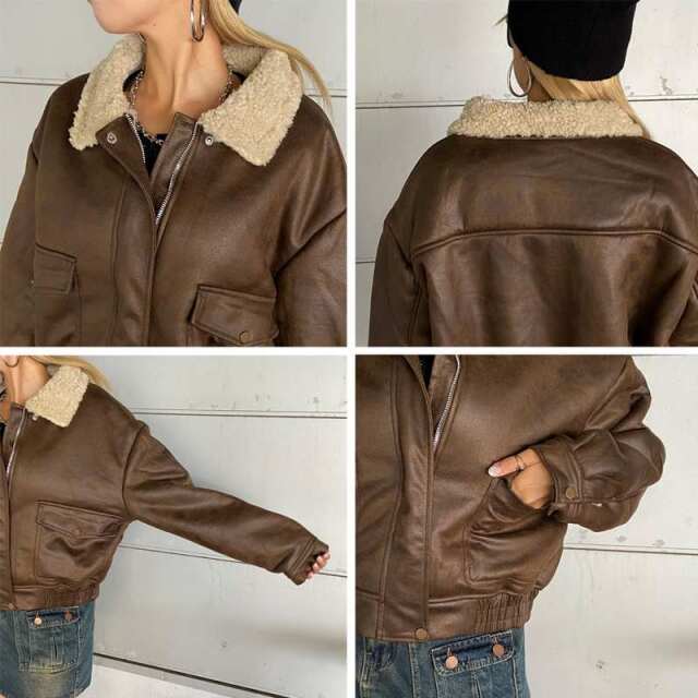 ボアボンバージャケット