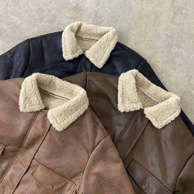 ボアボンバージャケット