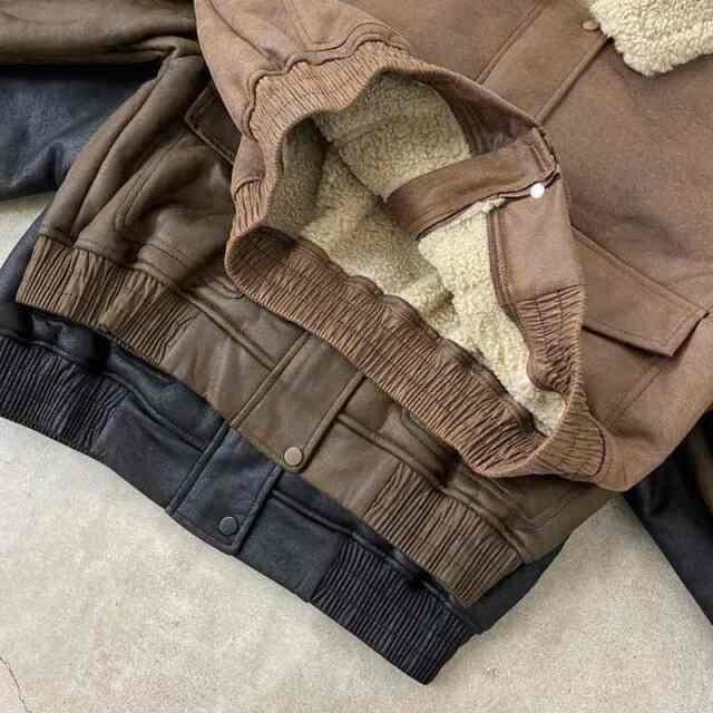 ボアボンバージャケット