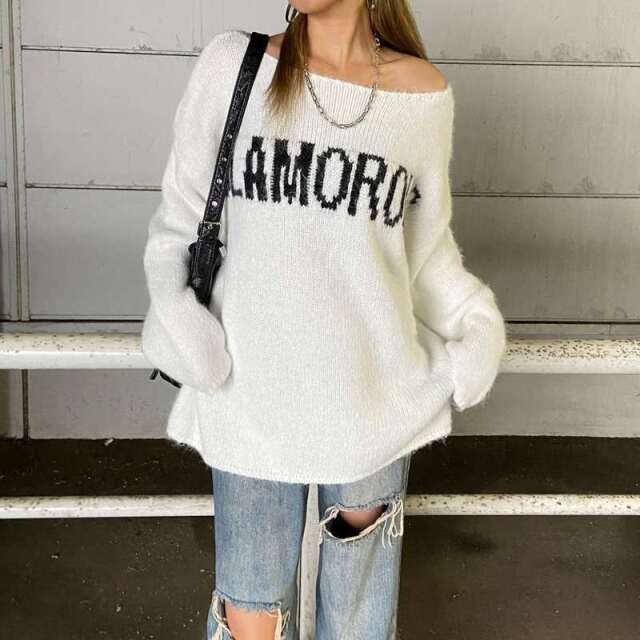 ロゴニットチュニック