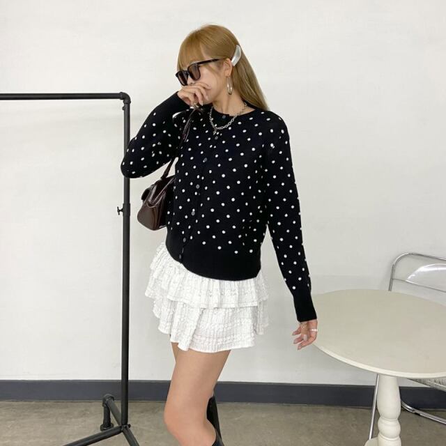 ドットカーディガン
