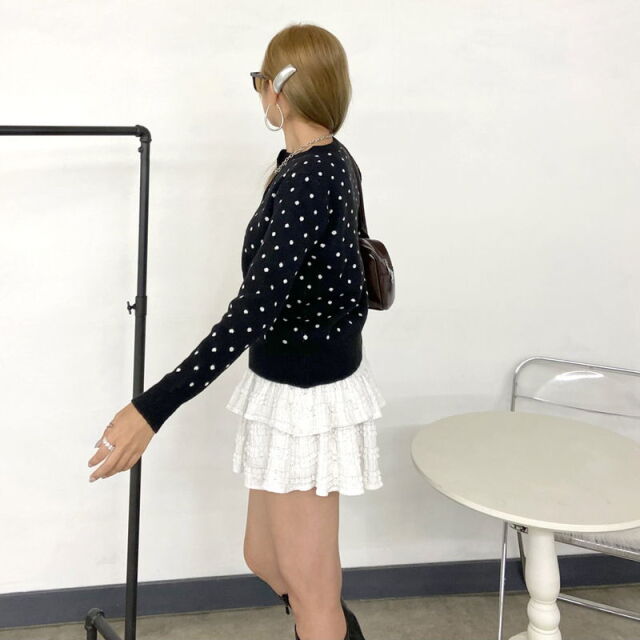 ドットカーディガン