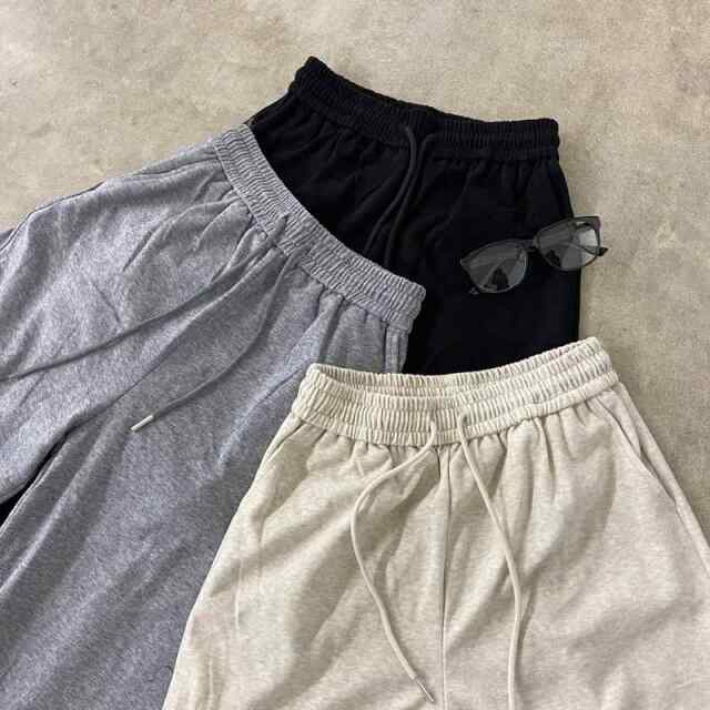 起毛ワイドパンツ
