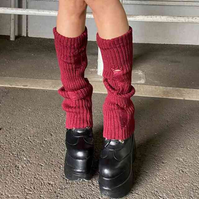 ダメージレッグウォーマー
