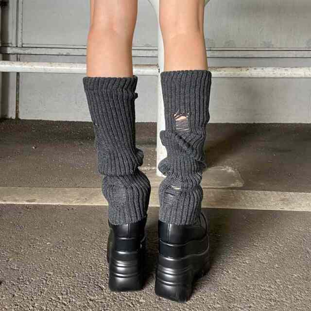 non-hedge ダメージレッグウォーマー|TiMTiMオンラインストア