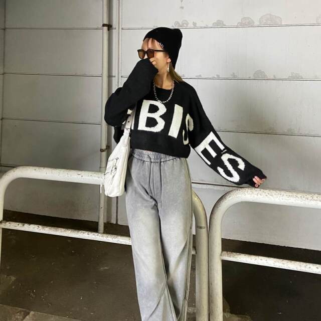 ロゴショートプルオーバー