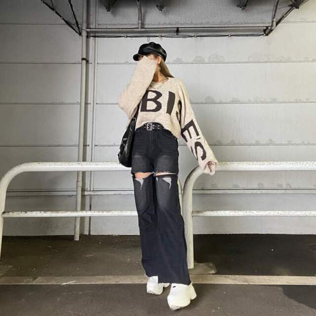 ロゴショートプルオーバー