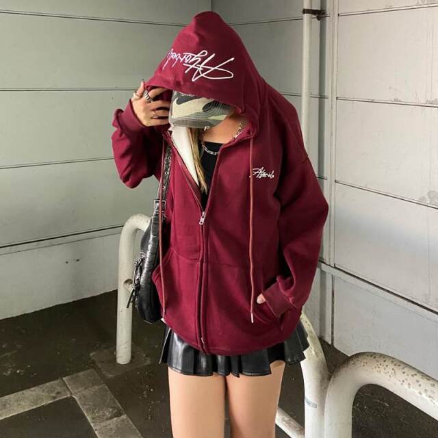 裏起毛フードロゴビッグパーカー