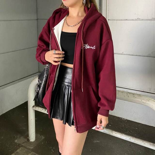 裏起毛フードロゴビッグパーカー