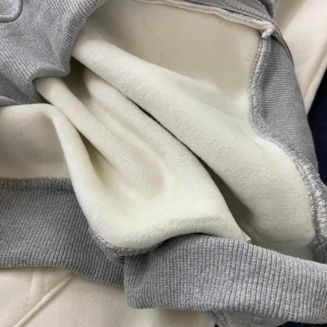 裏起毛フードロゴビッグパーカー