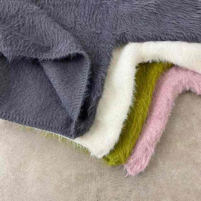 シャギーフードプルオーバー