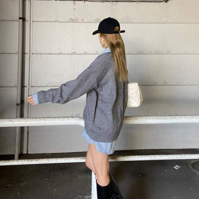 カーディガン・シャツセット