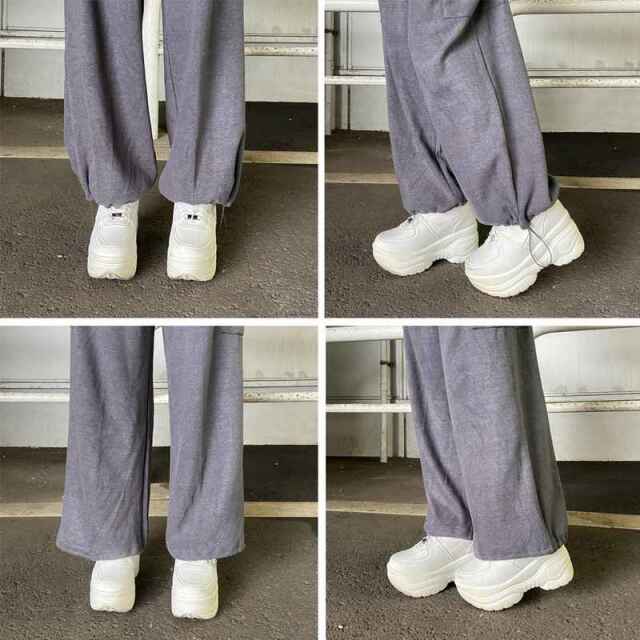 ZIPハイネックトップス・カーゴパンツセットアップ