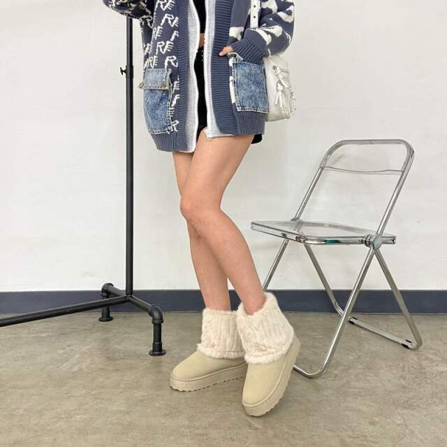 ルーズファームートンブーツ