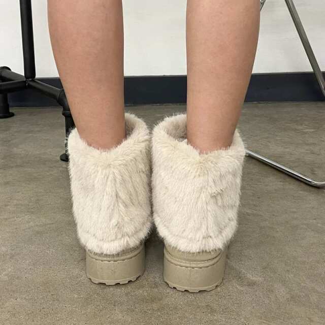 ルーズファームートンブーツ