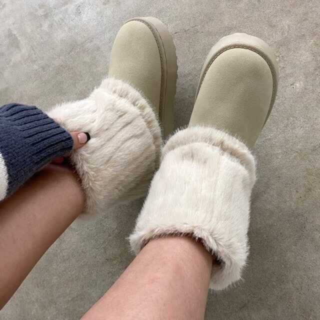 ルーズファームートンブーツ