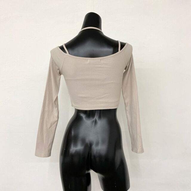 2連リブトップス