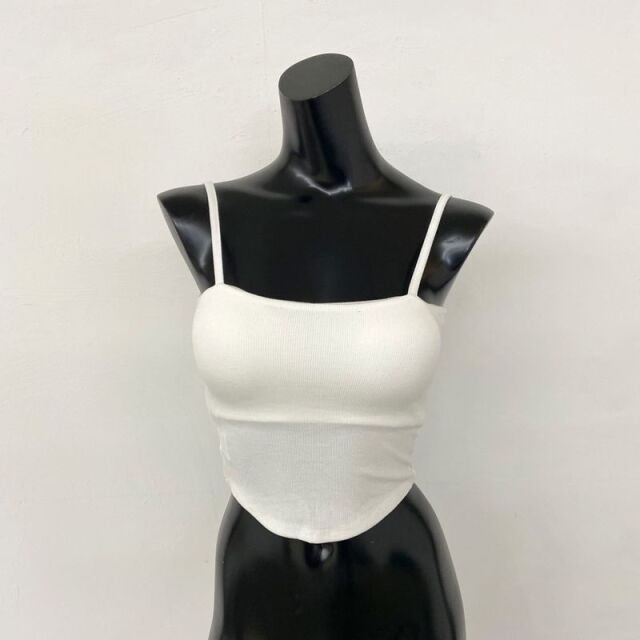 インナー付きサイドドロストトップス