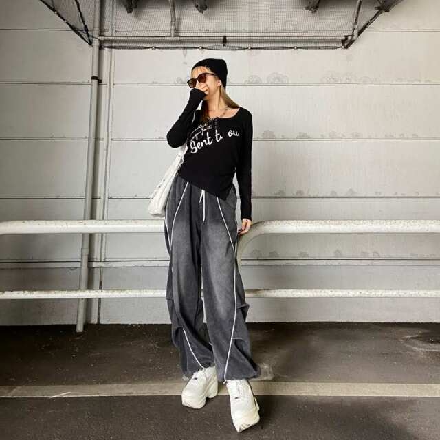 イレギュラーヘムロゴトップス