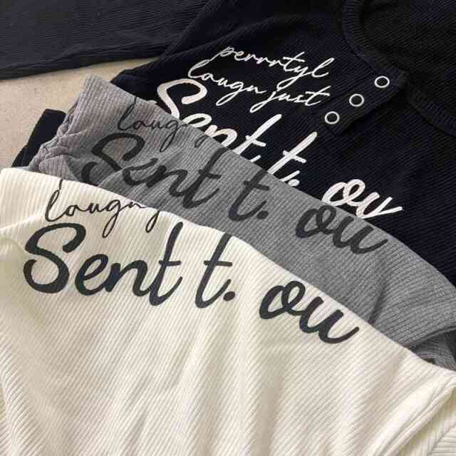 イレギュラーヘムロゴトップス