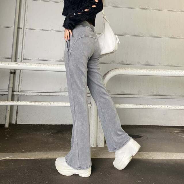 ブリーチフレアパンツ