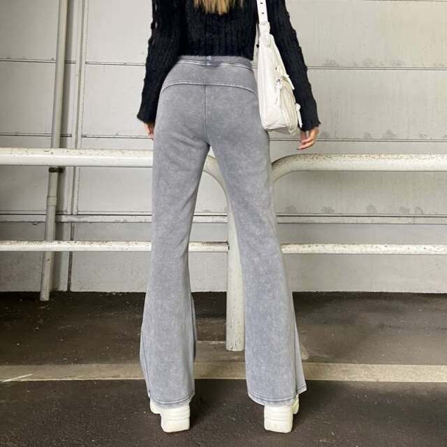 ブリーチフレアパンツ