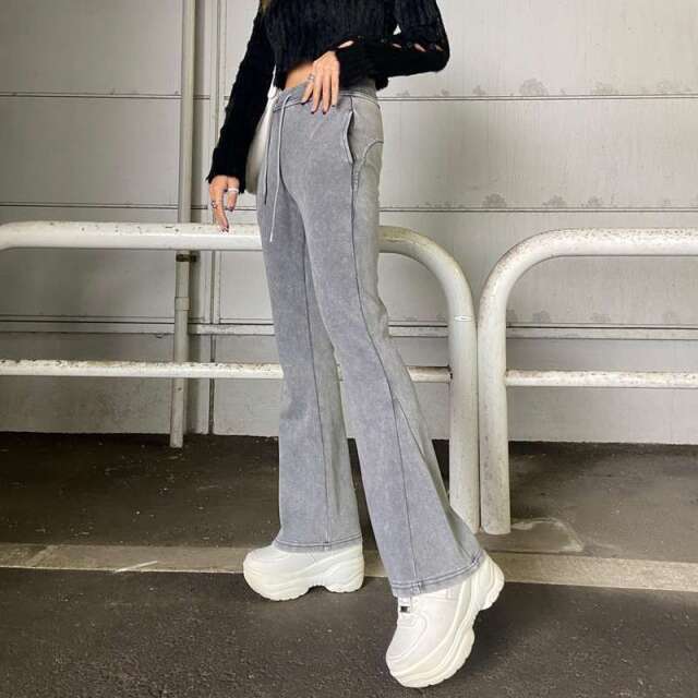 ブリーチフレアパンツ