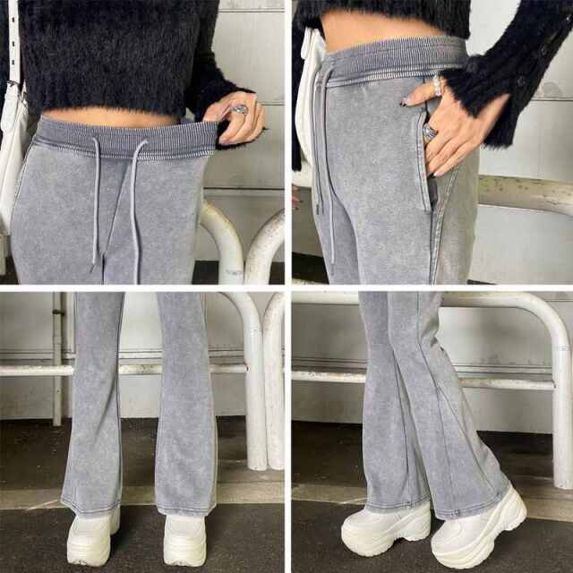 ブリーチフレアパンツ