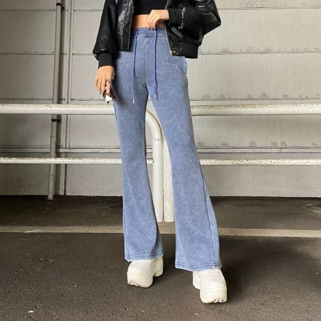 ブリーチフレアパンツ