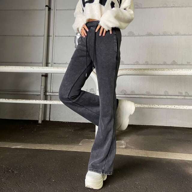 ブリーチフレアパンツ