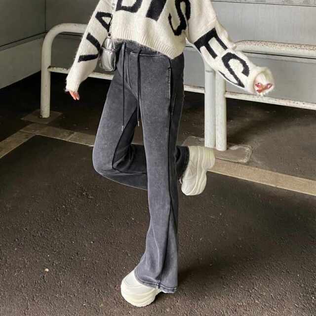 ブリーチフレアパンツ